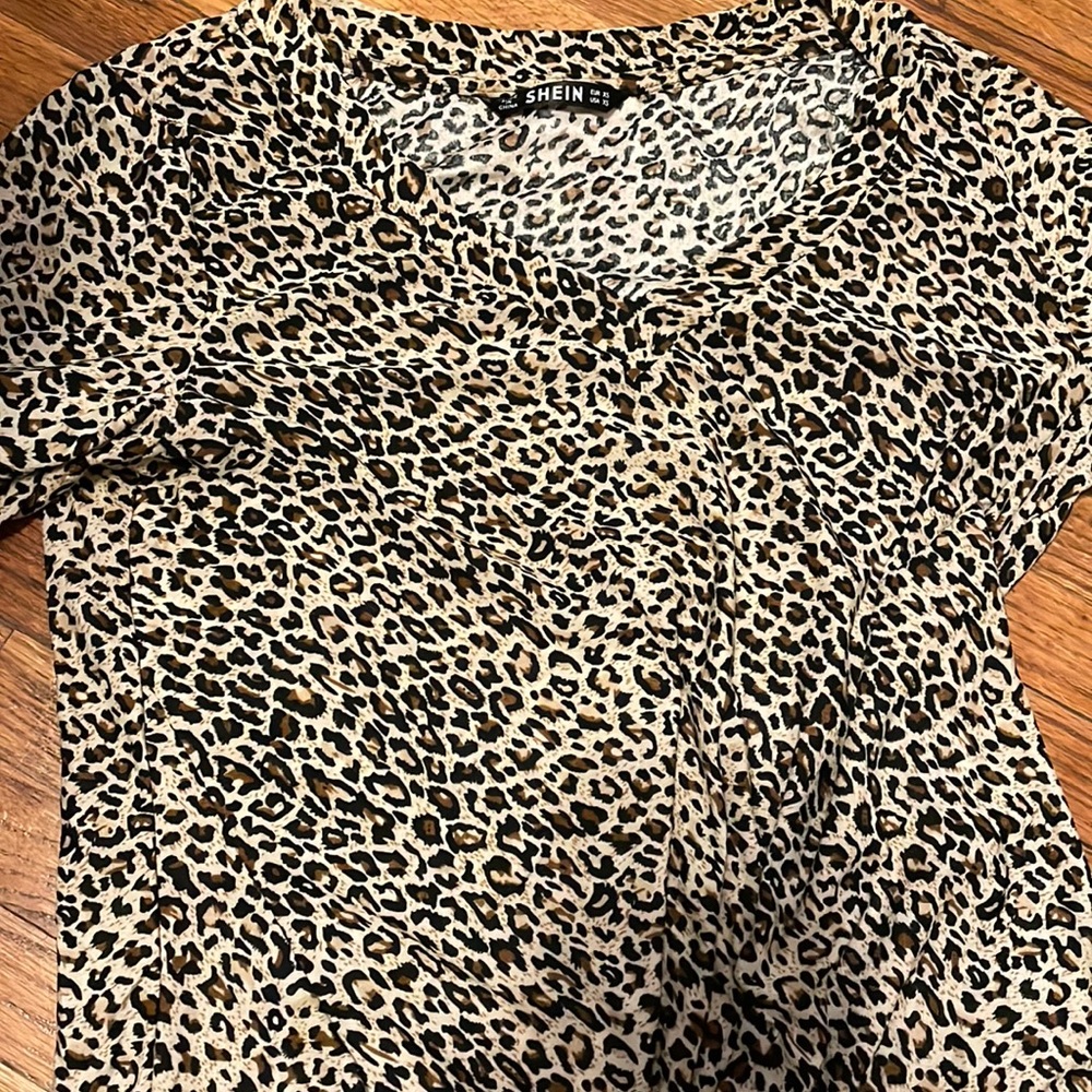 Leopard dress never worn